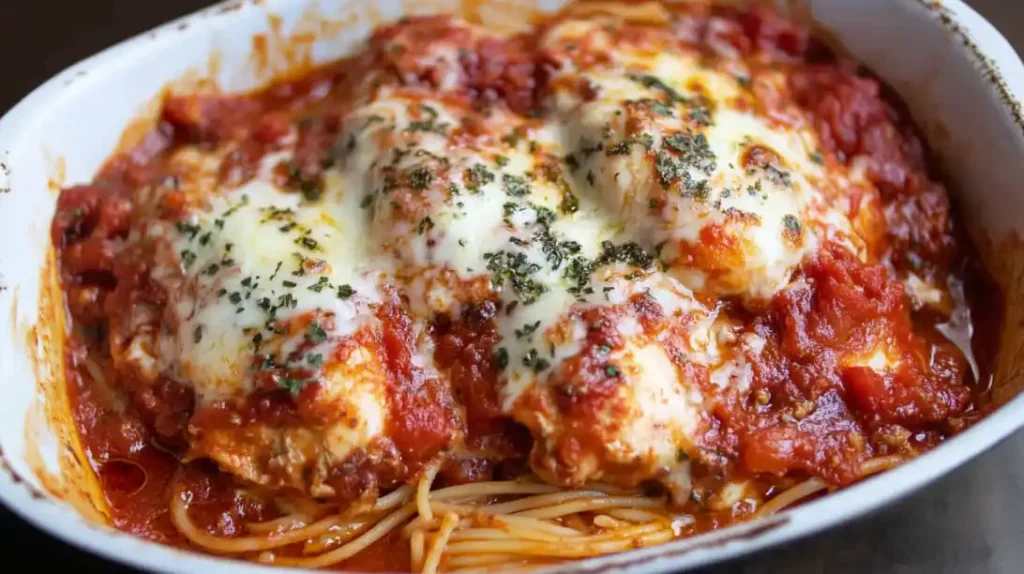 Baked Chicken Marinara