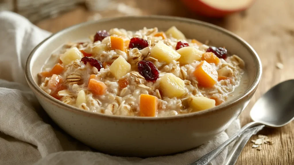 Oatmeal Apple And Carrots1